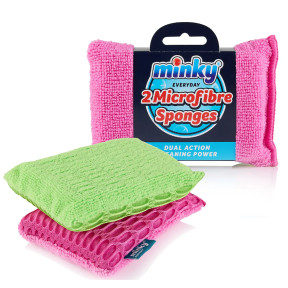 Губки Minky Microfibre Brites Everyday Sponges, 2 шт
